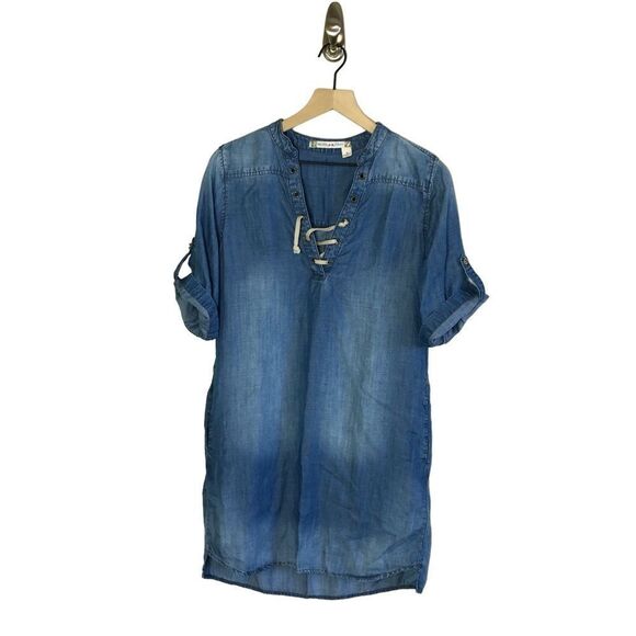 Chelsea & Violet Chambray Dress - Size S‎ - Picture 1 of 9